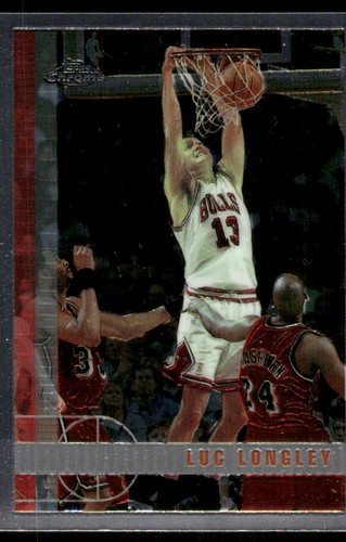 Luc Longley #168 1997 Topps Chrome card