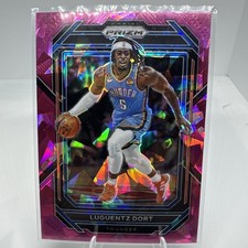 Luguentz Dort | 2022-23 Panini Prizm | Pink Ice Prizm | #55