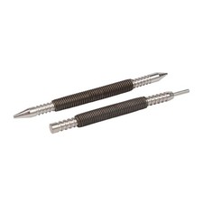 2pcs Dual Head Nail Setter And Hinge Pin Punch Set Bearing Steel Spring Nail Set