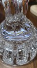 Cambridge Glass Draped Lady Bashful Charlotte 8.5" Vintage Flower Frog Clear — photo 5