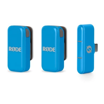 Rode Wireless Micro Drahtloses Mikrofon-System USB-C für Smartphones Blau - Bild 1 von 4