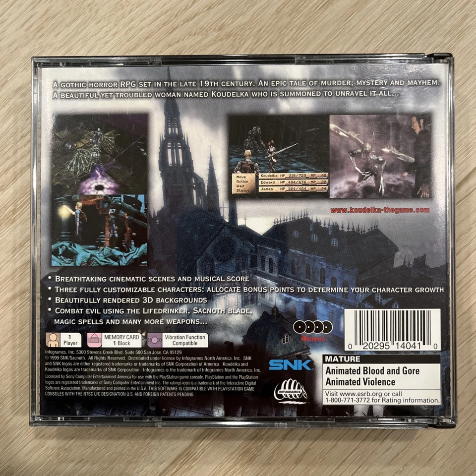 Koudelka (Sony PlayStation 1, 1999) - Image 2 of 4