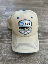 INDIANAPOLIS INDY 500 Racing Hat NTT IMS Official Adjustable Series Beige NWOT