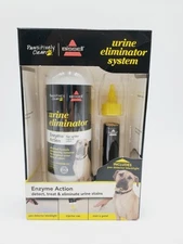New Bissell Urine Eliminator System Enzyme Action with Pherobloc Blacklight Inc