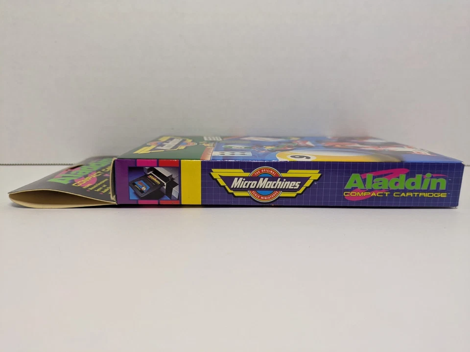 Micro Machines (Nintendo NES, Aladdin Cartridge, 1992) - Brand New - Image 3 of 4