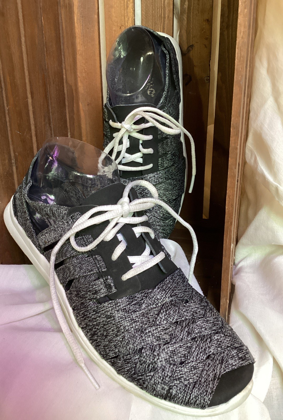 Scarpe donna Merrell Performance taglia 8 nero grigio stile sandalo leggero