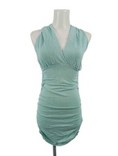 ESCADA Trägerkleid Damen Kleid Gr. DE 36 türkis Casual-Look