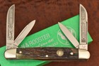 HEN & ROOSTER BERTRAM CUTLERY SOLINGEN GERMANY GENUINE STAG CONGRESS KNIFE 27780