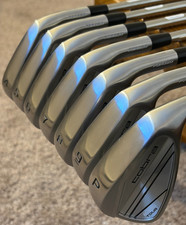 Cobra 2023 KING Tour Iron Set 4-PW KBS $-Taper 120 Stiff *Excellent