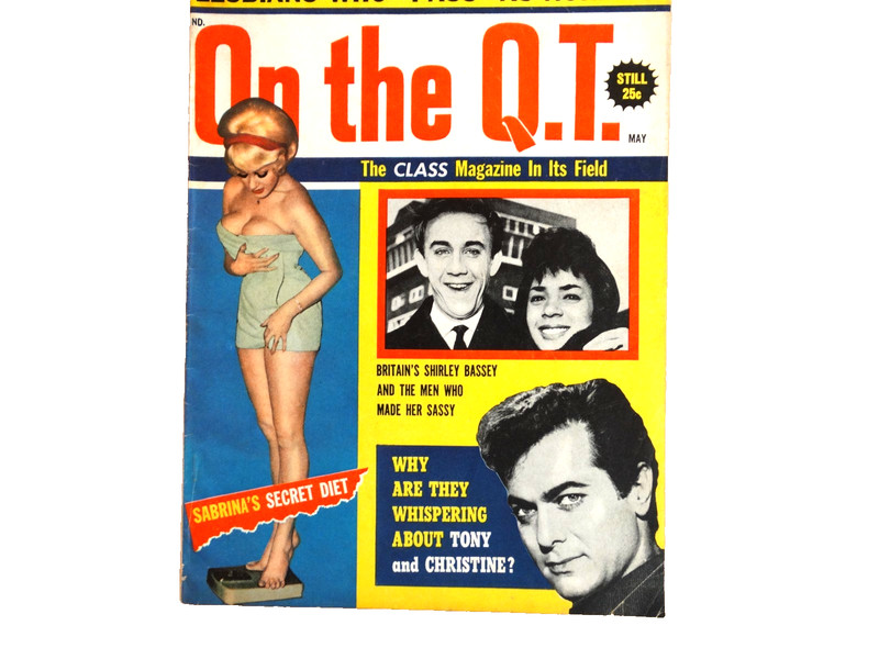 On the Q.T. – May 1963 – Tony Curtis/Shirley Bassey/Cheryl Crane
