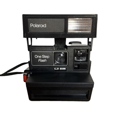 Polaroid One Step Flash Sofortbildkamera - Polaroid Film 600 - VINTAGE - GEPRÜFT
