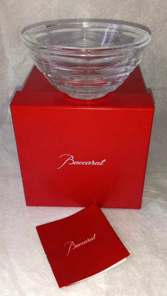 BACCARAT FRANCE CRYSTAL HARCOURT SMALL BOWL 4.75" - Image 4 of 4