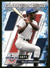 2021 Topps Opening Day #OOD-7 Billy Williams Outstanding Opening Day