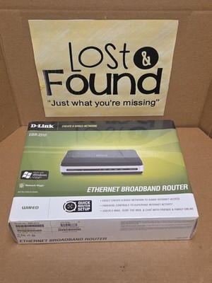 D-Link EBR-2310 Ethernet Broadband Router Wired QoS Parental Controls 4 LAN Port