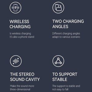 Portatif Mini Chargeur sans fil chaise pour tous les téléphones 15W Chargement sans fil SLK