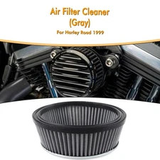 Gray Motorcycle Air Filter Cleaner For Harley Road 1999-07 2006 Dyna 29442-99A