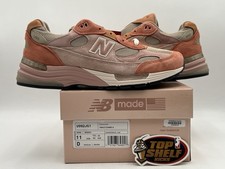 DS New Balance 992 Joe Freshgoods 2025 invecchiato bene 2025 taglia 11 rosa autentico JFG