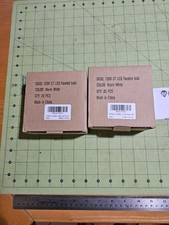 50-Brightown C7 LED Bulb Christmas Light Bulb 25pcs WARM WHITE bulbs faceted 25