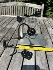 Adjustable Digital Microscope Camera Stand w/ LED Lights Remote USB-C Power
