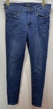 Banana Republic Skinny Fit Jeans Womens 28/6R Blue Denim Mid Rise Stretch