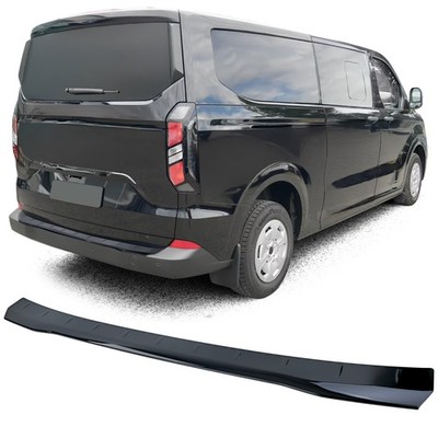 Ladekantenschutz Stoßstange Schwarz Glanz für Ford Tourneo Transit Custom ab 23
