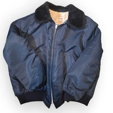 Vintage 70s Mens WEAR GUARD  Bomber JACKET SIZE 3XL