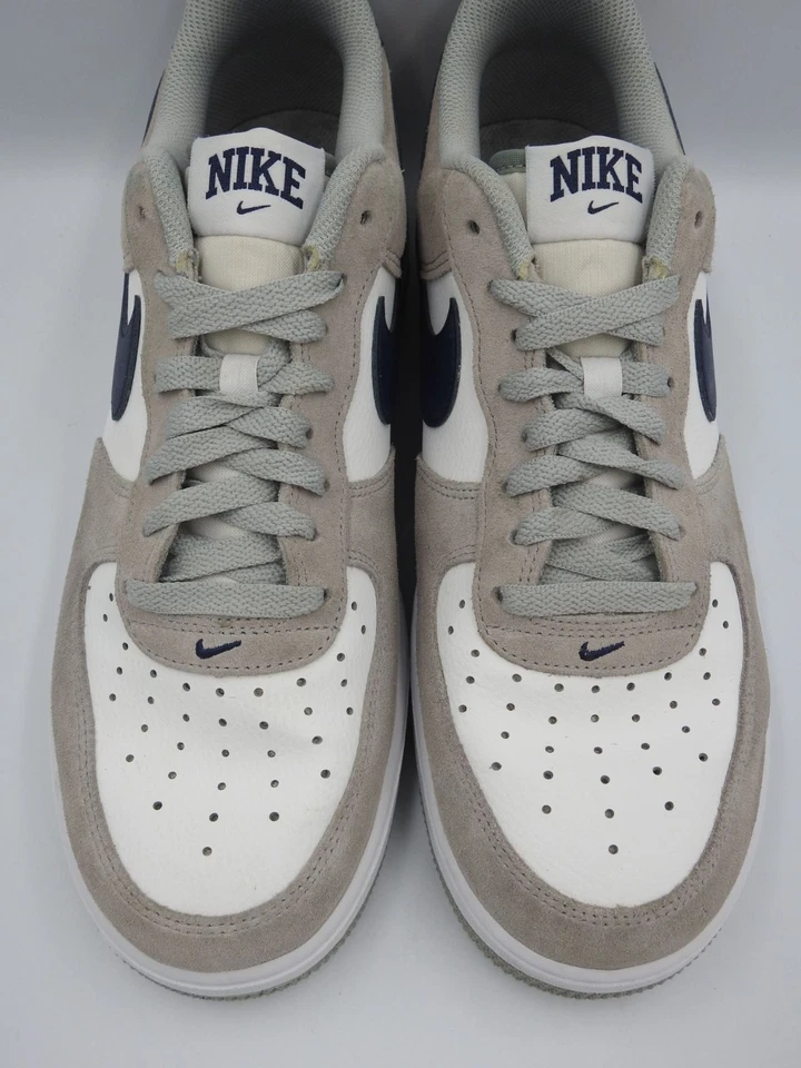 Nike Air Force 1 AF1 Low 07 Georgetown Gris Humo Blanco Medianoche Azul Marino FD9748 001 Foto 3 de 4