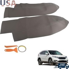 Leather Armrest Cover 2007-2012 CRV Door Panel Protection Easy Install New