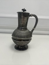 Victorian Silver Plated Jug Martin Hall & Co Sheffield R15