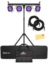 Chauvet DJ 4BAR ILS Wash Light System w/ DMX Cables
