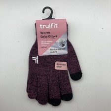 Ladies Gloves By Tru Fit, PURPLE, One Size, Touchscreen Gloves, Brand New