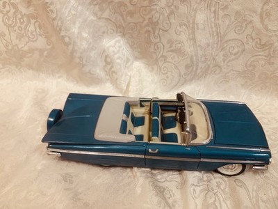 Ertle  1959 Chevrolet Impala Convertible 1:18 Blue Diecast Car