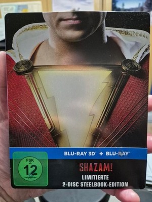 SHAZAM ! 3D Blu-Ray Limitierte 2-Disc Steelbook Edition