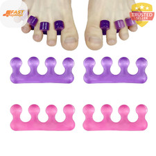 4 Pcs Toe Separators for Pedicure,Toe Separators for Women,Easy Finger and To...