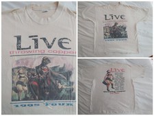 Original Vintage 1995 LIVE Throwing Copper Made In USA Tour T-Shirt; XL; Grunge
