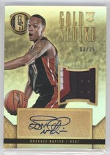 2014-15 Panini Gold Standard Gold Strike Prime 3/25 Shabazz Napier #36 Auto 0q0