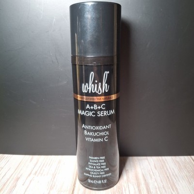 New Whish Beauty A+B+C Magic Serum with Bakuchiol/Vitamin C/Antioxidant - No Box