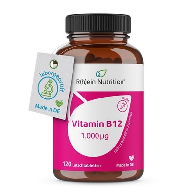 Rhein Nutrition Vitamin B12 1.000 μg Lutschtabletten vegan