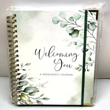 NEW Welcoming You: A Pregnancy Journal Memory Book Planner w/Stickers by Zicoto