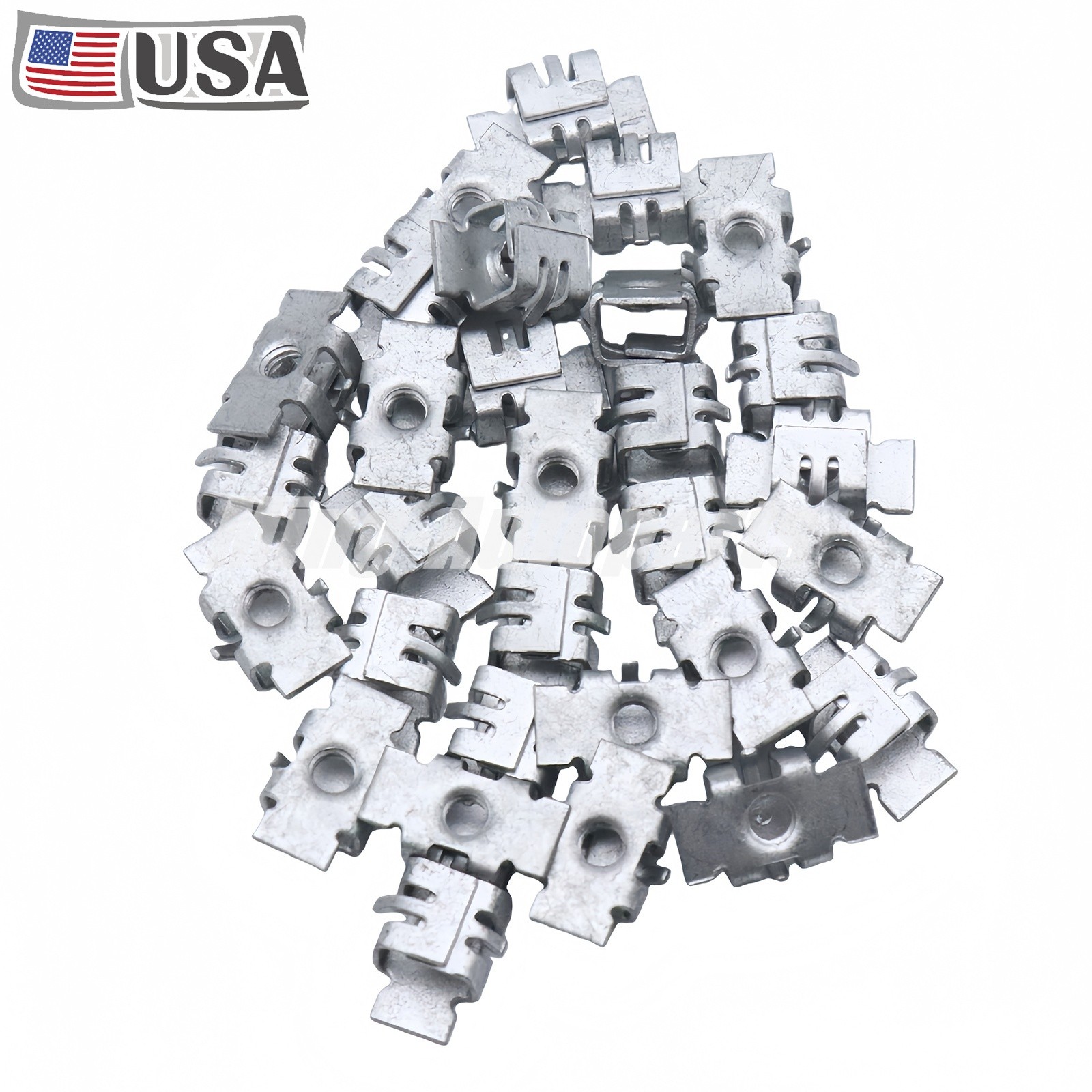 30PCS NEW Radiator Grille Nut 11570654 15686142 15703799 For Chevrolet Cadillac