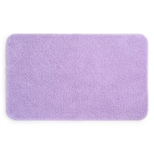 Mainstays Basic Polyester 24" x 40" Large Bath Rug, Lavendar