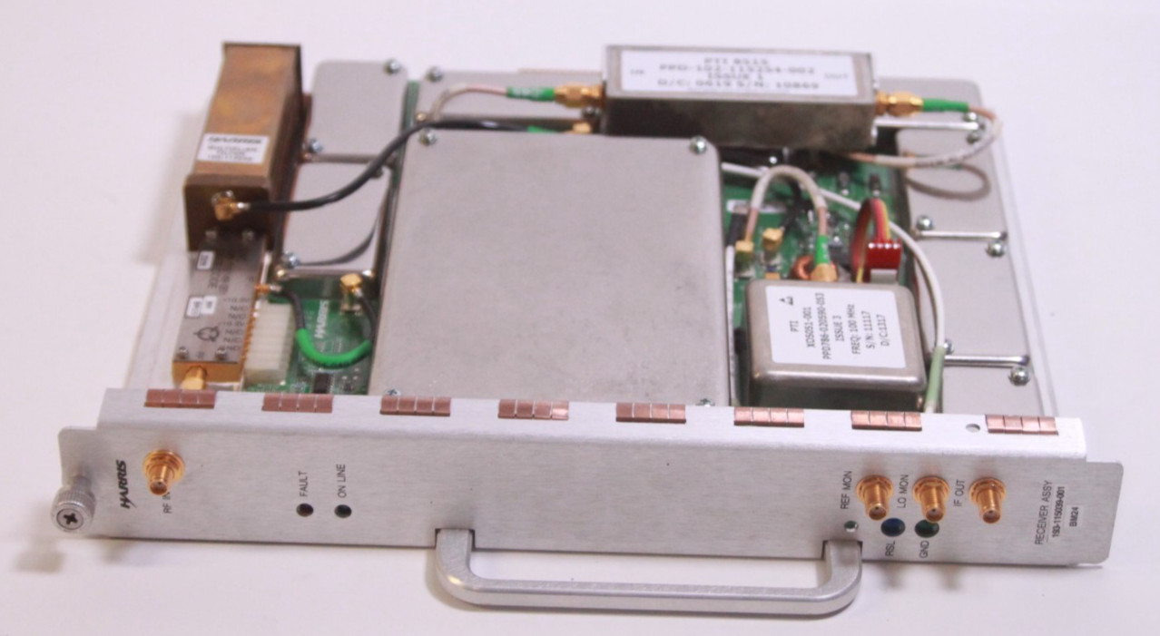 Harris 193-115039-001 BM24 Receiver Assembly RF Microwave Board Module READ