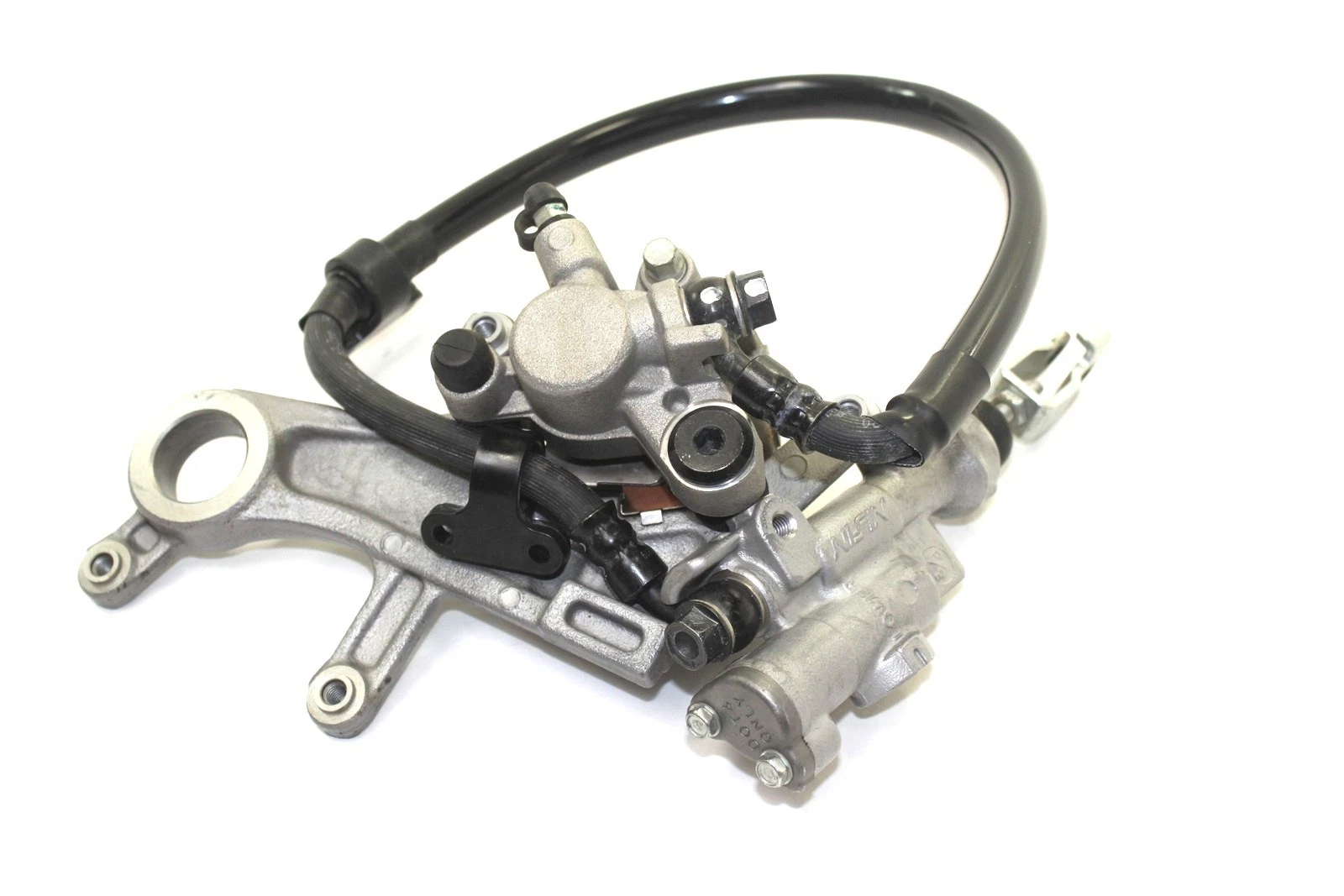 2021 Honda CRF450RX OEM Nissin Rear Brake Master Cylinder with Caliper