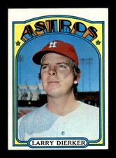 1972 Topps #155 Larry Dierker   EX/EX+ X3701741