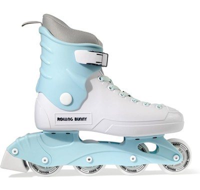 #ad #ad Rolling Bunny Women#x27;s Inline Skates W 9.5 Blue White NEW $39.00