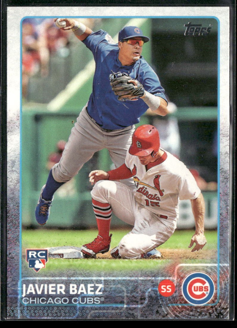 2015 Topps Javier Baez RC #315 Chicago Cubs