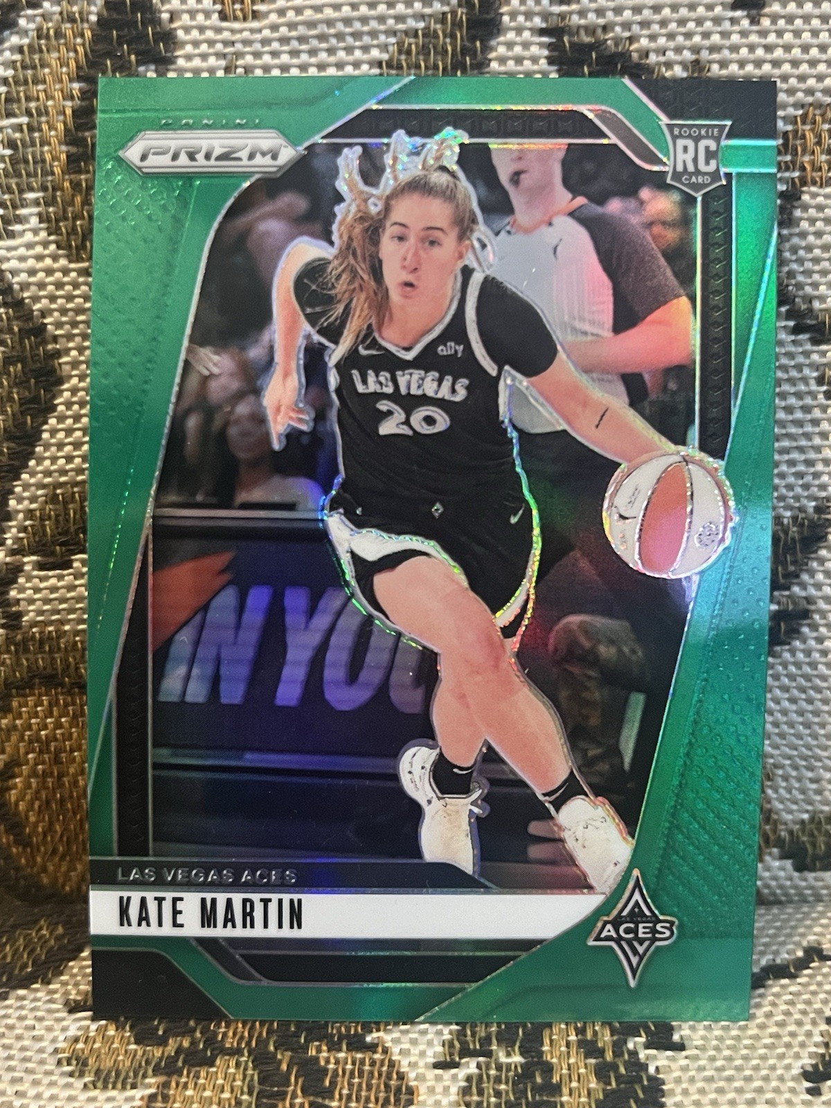 2024 Panini Prizm WNBA - Kate Martin #126 Green Prizm (RC)