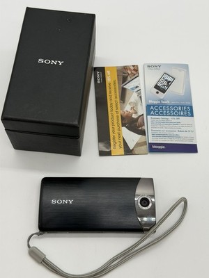 Sony Bloggie HD Snap Touch Screen Camera/Camcorder MHS-TS20  Black in box tested
