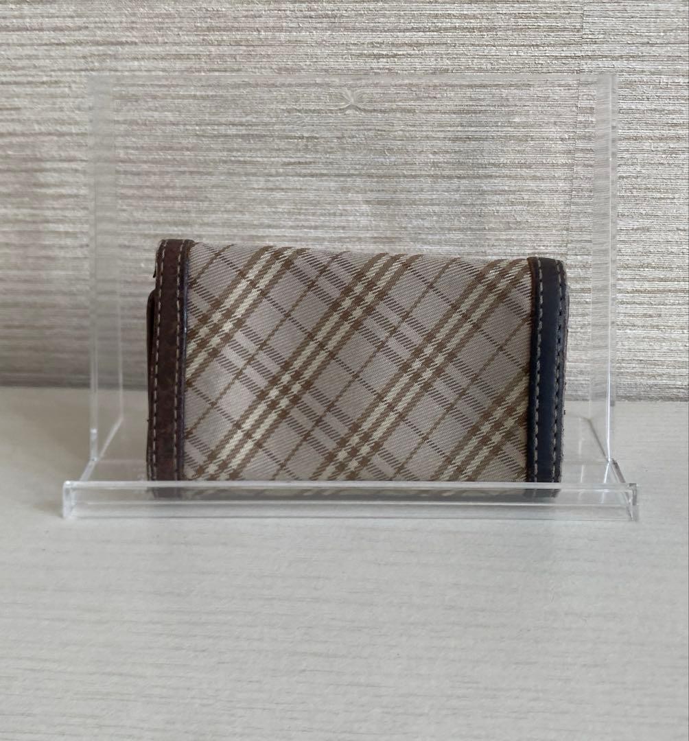 Burberry Key Case 5 Rows Plaid Pattern Accessory … - image 4