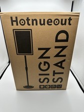 Adjustable Pedestal Floor Stand Sign Holder for 8.5 x 11 Inches Poster (2 Pack)